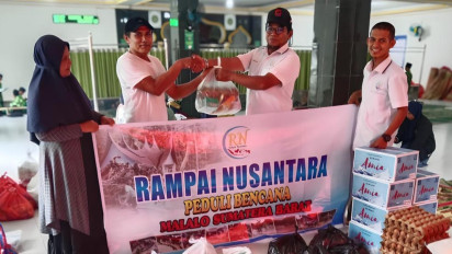 Rampai Nusantara Bantu Korban Bencana di Sumatera-Aceh
