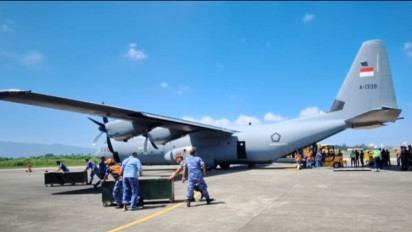 Cuaca Cerah, BNPB Maksimalkan Distribusi Logistik via Udara