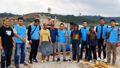 Temui Para Penambang, IKTN Sosialisasikan PP 39 Tahun 2025 di Kuansing