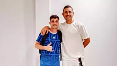 Juan Belencoso dan Robertino Pugliara, mantan pemain Persib Bandung