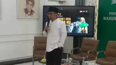Eks Ketum PBNU Yahya Cholil Staquf atau Gus Yahya