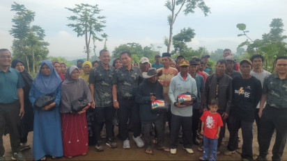 Pangdam III Siliwangi Tinjau Ketahanan Pangan yang Dikelola Paldam di Banjaran