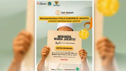 Panggilan untuk Pendakwah Muda! Jadilah Dai dan Daiyah Pilihan Jakarta, Raih Piala Gubernur dan Tabungan Bank Jakarta
