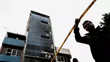 Kebakaran Gedung Terra Drone