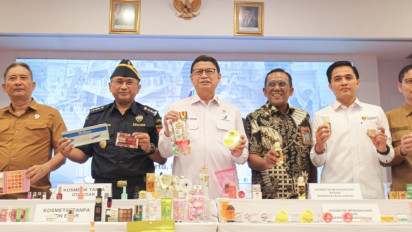 Berita Foto: Temuan Tautan Penjualan Kosmetik Ilegal Naik Dua Kali Lipat Sepanjang 2025