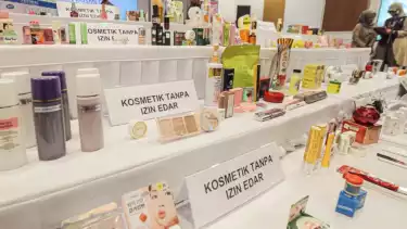 Berita Foto: Temuan Tautan Penjualan Kosmetik Ilegal Naik Dua Kali Lipat Sepanjang 2025