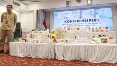 Berita Foto: Temuan Tautan Penjualan Kosmetik Ilegal Naik Dua Kali Lipat Sepanjang 2025