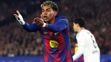 Penyerang Barcelona Lamine Yamal