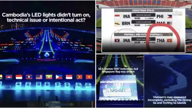 Blunder Panitia SEA Games di Opening Ceremony