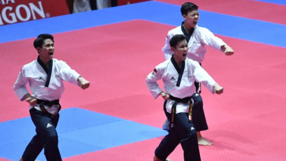 Sukses Kalahkan Filipina, Taekwondo Buka Keran Medali Emas untuk Indonesia di SEA Games 2025