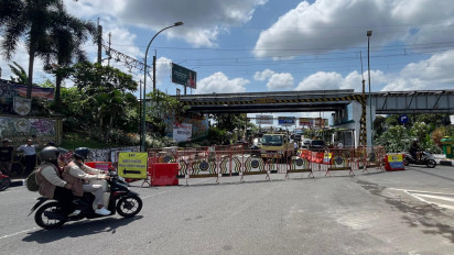 Jembatan Kewek di Kota Yogyakarta Ditutup, Pengalihan Arus Menuju Malioboro Mulai Diberlakukan