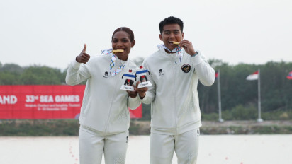 Stevani Maysche Ibo dan Subhi Tambah Pundi Medali Emas SEA Games 2025 dari Tim Canoe Indonesia 