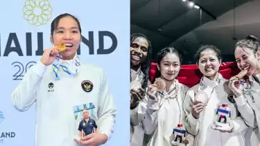 Peraih medali emas dari cabor karate dan basket di SEA Games 2025