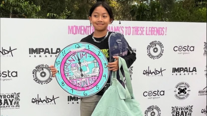 Bikin Kejutan, Skateboarder 11 Tahun asal Indonesia Tembus Babak Final SEA Games 2025