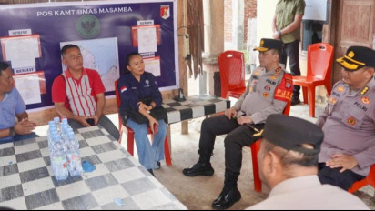 Pastikan Stabilitas Keamanan, Kapolda Tinjau Pos Madago Raya di Poso