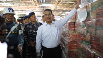 Kirim Bantuan Lagi ke Sumatera, Kementan Berangkatkan Logistik 153 Truk Lewat Jalur Laut dan Udara