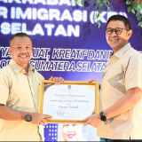 Imigrasi Palembang Dapat 2 Penghargaan, Penyerapan Anggaran Terbaik dan Kehumasan Terbaik