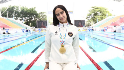 Profil Masniari Wolf, Ratu Backstroke Indonesia yang Cetak Hattrick Emas SEA Games