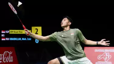 Tunggal Putra Indonesia, Moh Zaki Ubaidillah di SEA Games 2025