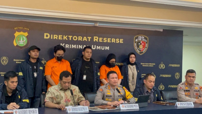 Jadi Tersangka Tipu-Tipu WO, Ini Tampang Ayu Puspita Saat Pakai Baju Tahanan!