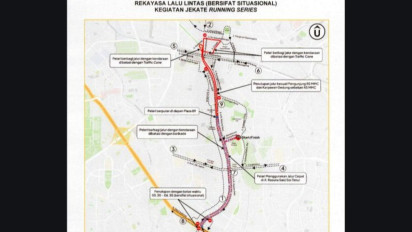 Hari Minggu 14 Desember 2025, Jalan Sekitar Rasuna Said Dialihkan, Ini Rinciannya