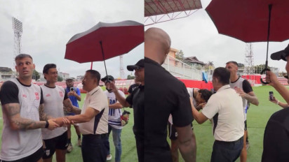 Eks Persib Bandung yang Kini Main di Malut United Ramai-ramai Sambut Kedatangan Wak Haji Umuh, Bobotoh: Auranya Beda