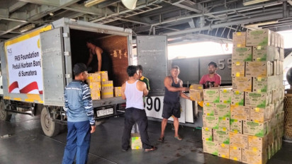 Bantuan Kementan Peduli Tahap III Mulai Diberangkatkan Lagi, Mentan Amran Kawal agar Tepat Sasaran ke Korban Bencana