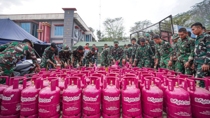 Topang Dapur Umum Korban Banjir di Sumatera, 983 Tabung LPG Kerahkan ke Pos-Pos Pengungsian
