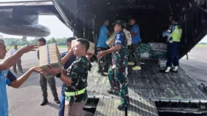 TNI AU Salurkan 900 Ton Logistik Bencana dari Lanud Halim, Distribusi Fokus Aceh dan Sumatera