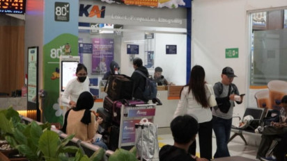 KAI Sebut Puncak Arus Mudik Nataru Penumpang Kereta Api Terjadi 24 Desember 2025