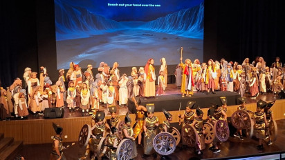 Sambut Perayaan Natal, Drama Musikal Moses Rising of a Deliverer Digelar Meriah