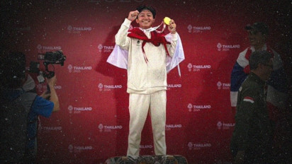 Momen Haru Ofisial Malaysia Ikut Rayakan Medali Emas Basral Graito di Skateboard SEA Games 2025