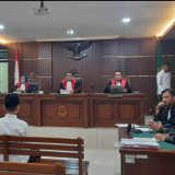 Perdana Arie Mahasiswa UNY Terdakwa Pembakaran Fasilitas Polda DIY saat Ricuh Ajukan Eksepsi