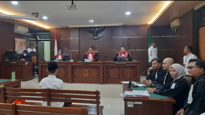 Perdana Arie Mahasiswa UNY Terdakwa Pembakaran Fasilitas Polda DIY saat Ricuh Ajukan Eksepsi