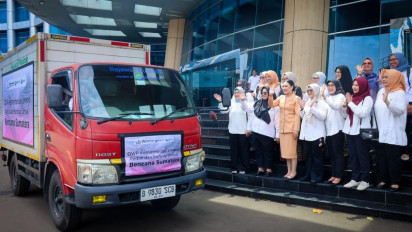 DWP Kementerian UMKM dan ID FOOD Kirim Bantuan Perlengkapan Bayi ke Wilayah Bencana Sumatera, Fokus Kelompok Rentan