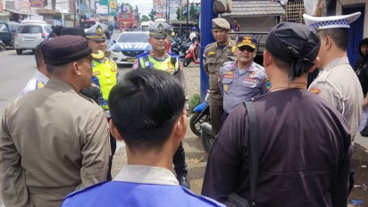 Jelang Libur Nataru, Polres Garut Cek Kesiapan Jalur