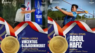 Peraih medali emas ke-51 dan ke-52 untuk Indonesia di SEA Games 2025