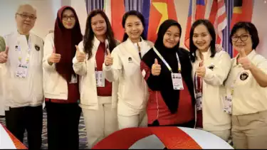 Tim Catur Beregu Putri Indonesia di SEA Games 2025