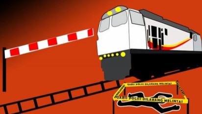 Ngeri! Anak SD Tertabrak Kereta di Cakung Jaktim, Sempat Diteriaki dan Diklakson Panjang Tapi Tak Didengar