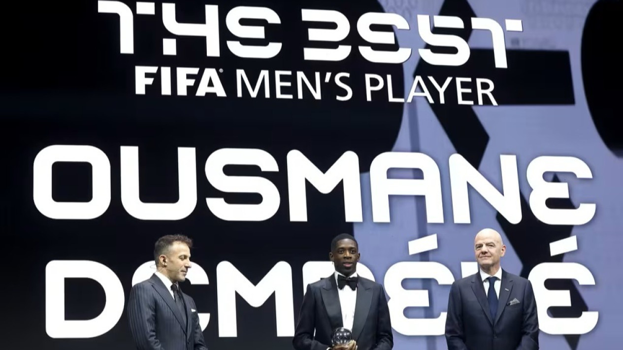 FIFA The Best: Ousmane Dembele Kembali Kalahkan Lamine Yamal, Aitana Bonmati Jadi Pemain Terbaik Putri
            - galeri foto