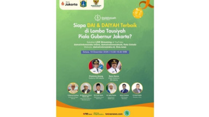 Final Dai & Daiyah Pilihan Piala Gubernur Jakarta Digelar di Balai Agung