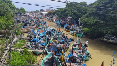 Cuaca Buruk, Ratusan Nelayan Tradisional di Rembang Berhenti Melaut
