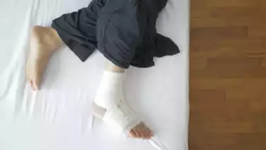 Ilustrasi ankle sprain