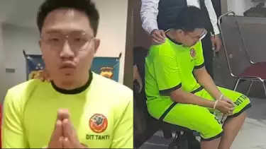 Tangan Sudah Diborgol, Resbob sampai Sungkem, Memelas Minta Maaf ke Seluruh Masyarakat Suku Sunda