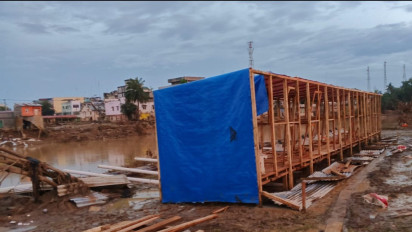 Wujud Kepedulian Nyata untuk Masyarakat, Brimob Polri Bangun MCK Umum di Kuala Simpang, Aceh