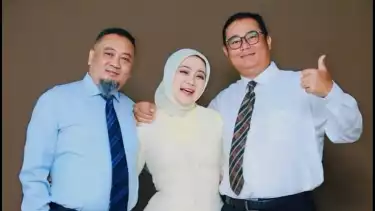 Atalia Praratya bersama kedua kakak laki-lakinya