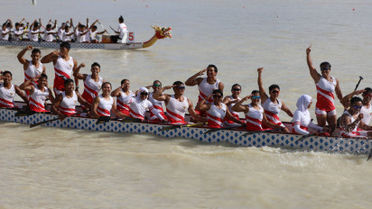 Ungguli Wakil Tuan Rumah, Tim Perahu Naga Indonesia Sumbang Medali Emas Kedua di SEA Games 2025