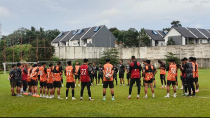 Jelang Hadapi Semen Padang, Persija Jakarta Dapat Angin Segar Soal Pemain Cedera