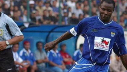 Masih Ingat Ekene Ikenwa? Eks Mesin Gol Mengerikan yang Pernah Dimiliki Persib hingga Dijuluki 'Striker Jago Kandang'