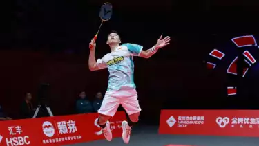Jonatan Christie di BWF World Tour Finals 2025